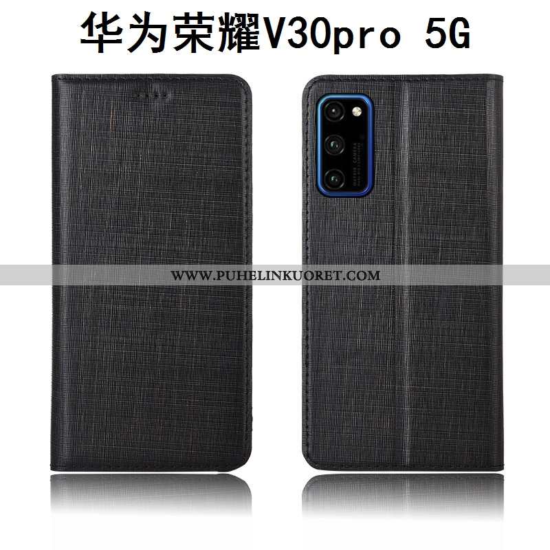 Kuori, Kuoret Honor View30 Pro Aito Nahka Pehmeä Neste Simpukka Kuori Uusi Ruskea
