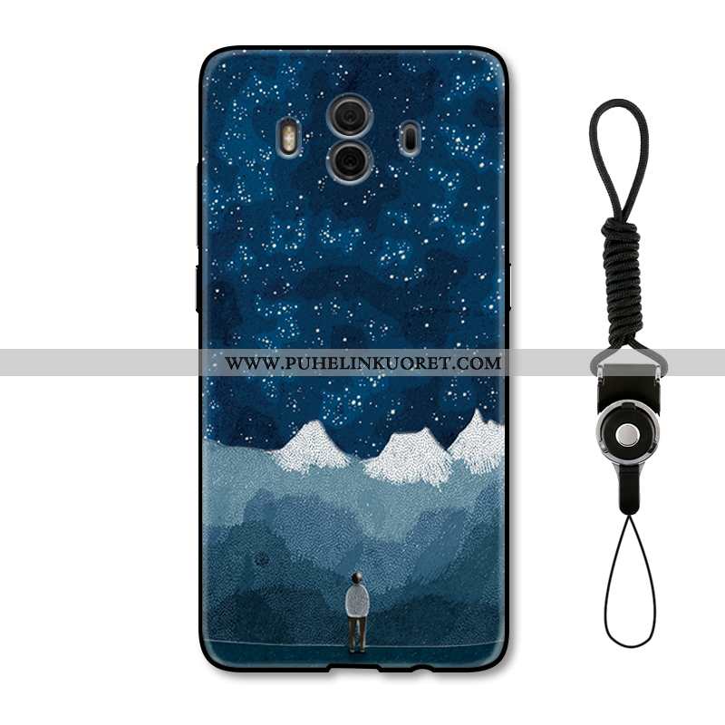 Kotelo, Kuori Huawei Mate 10 Luova Kohokuviointi Persoonallisuus Kotelo Puhelimen Keltaiset