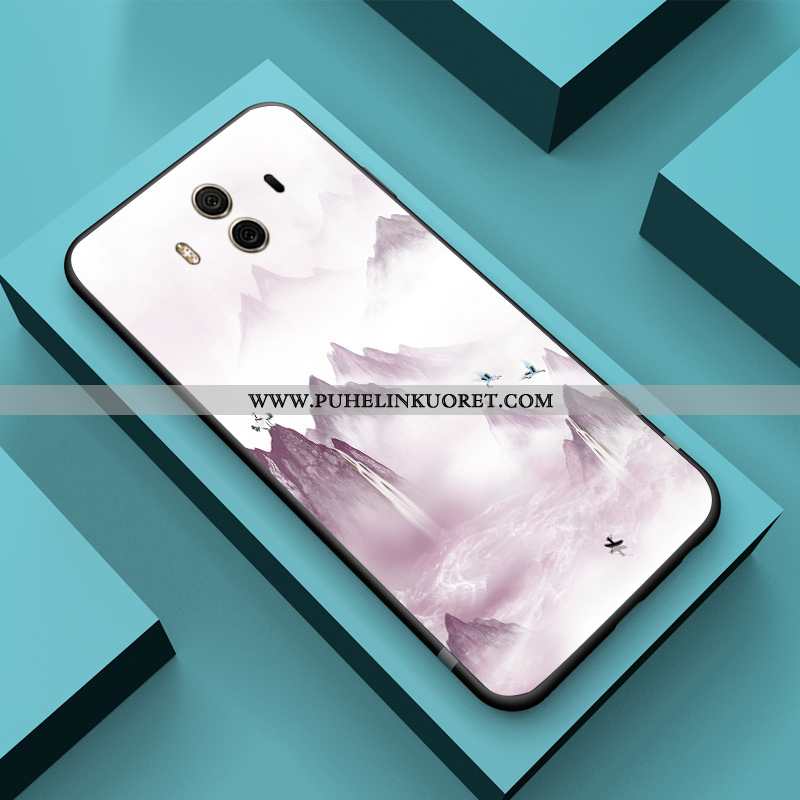Kuoret, Kotelo Huawei Mate 10 Kohokuviointi Suuntaus Suojaus Murtumaton Sininen