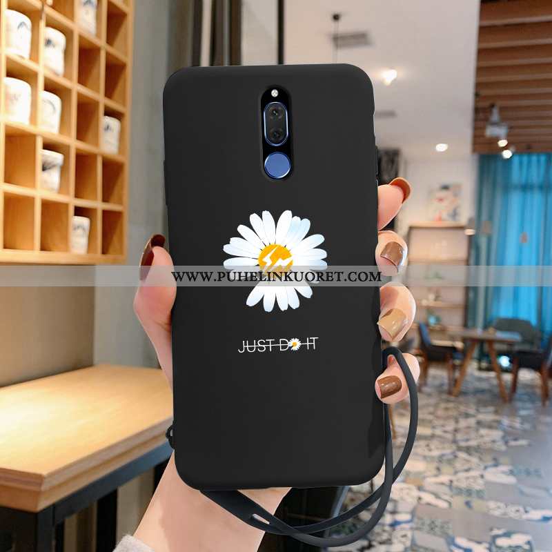 Kuoret, Kotelo Huawei Mate 10 Lite Pehmeä Neste Valo Kuori Lohikäärme Ultra Mustat
