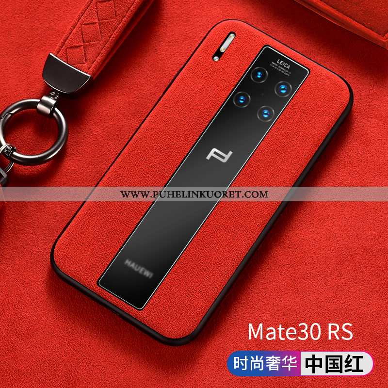 Kotelo, Kuori Huawei Mate 30 Rs Suojaus Turkki Mokkanahkaa Eurooppa Kotelo Mustat