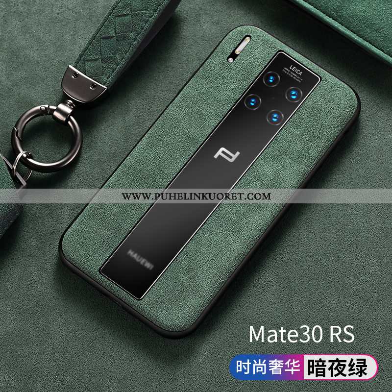 Kotelo, Kuori Huawei Mate 30 Rs Suojaus Turkki Mokkanahkaa Eurooppa Kotelo Mustat