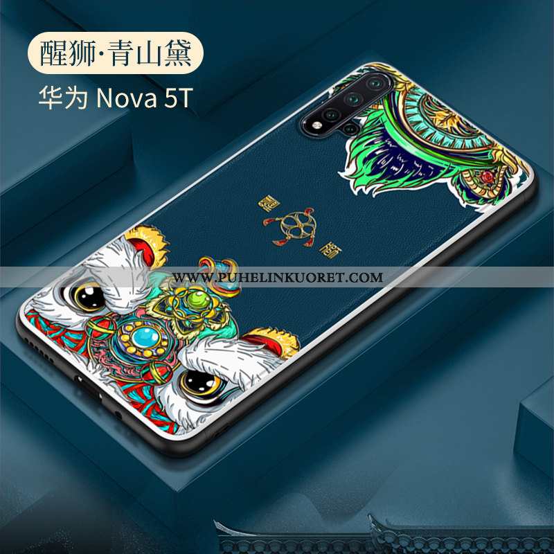 Kotelo, Kuori Huawei Nova 5t Suojaus Luova Puhelimen Murtumaton Punainen