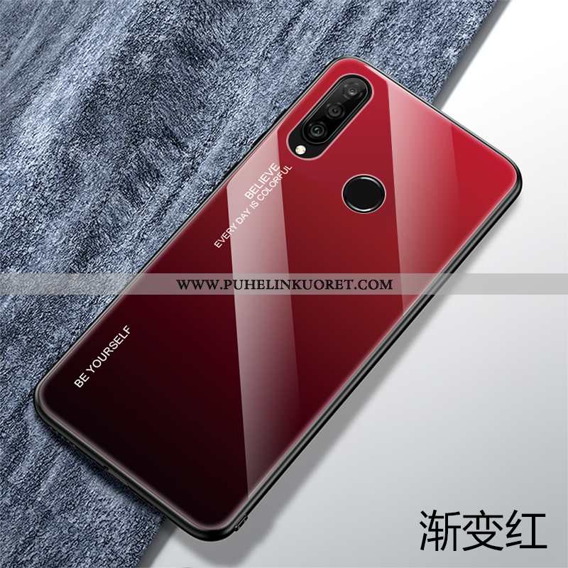 Kotelo, Kuori Huawei P30 Lite Xl Lasi Persoonallisuus Puhelimen Net Red All Inclusive Vihreä