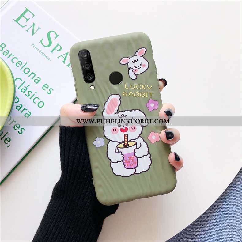 Kuori, Kuoret Huawei P30 Lite Xl Suojaus Tila Persoonallisuus Niitti Puhelimen Mustat