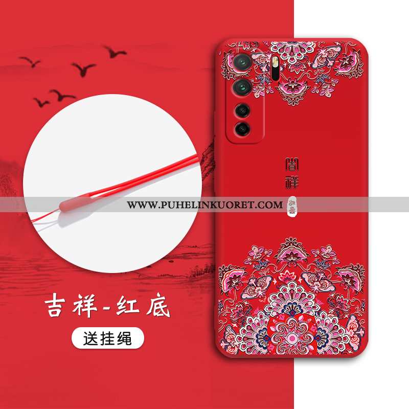 Kuoret, Kotelo Huawei P40 Lite 5g Suuntaus Pehmeä Neste All Inclusive Musta Mustat