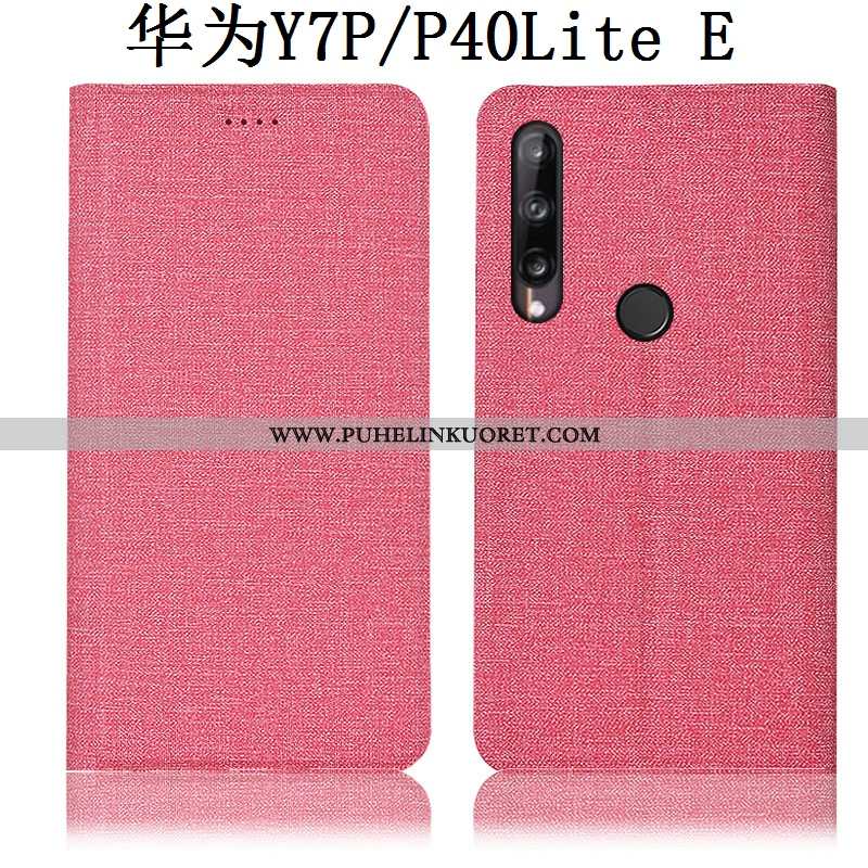 Kuoret, Kotelo Huawei P40 Lite E Nahkakuori Suojaus Murtumaton Kuoret Puhelimen Tummansiniset