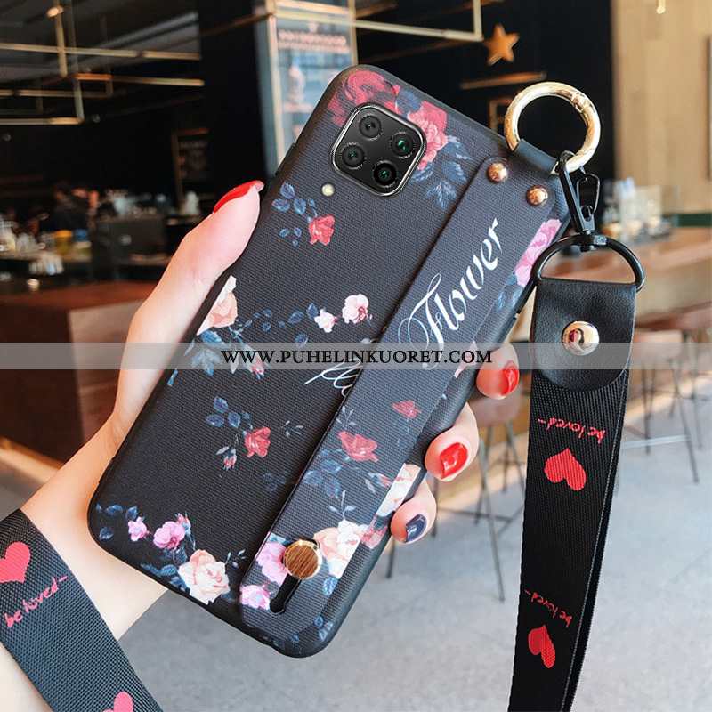 Kotelo, Kuori Huawei P40 Lite Ripustettavat Koristeet Ripustettava Kaula Sininen Puhelimen Kotelo