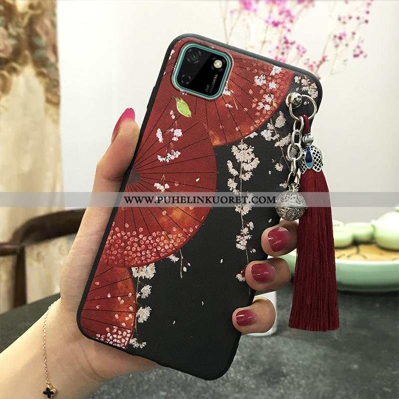 Kuoret, Kotelo Huawei Y5p Pehmeä Neste Silikoni Palatsi Puhelimen Klassinen Pinkki