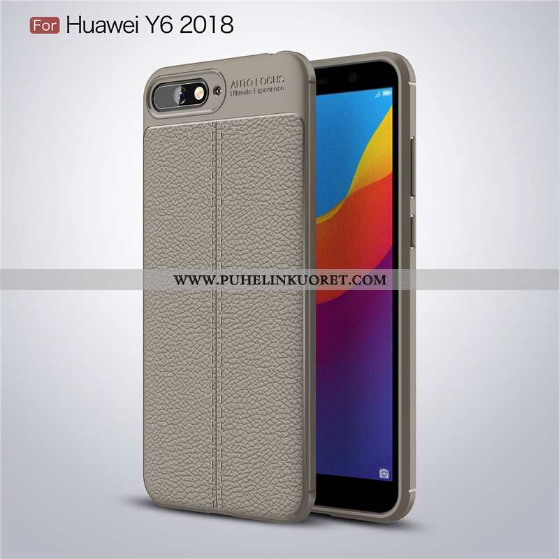 Kotelo, Kuori Huawei Y6 2020 Suojaus Nahka All Inclusive Puhelimen 2020 Tummansiniset