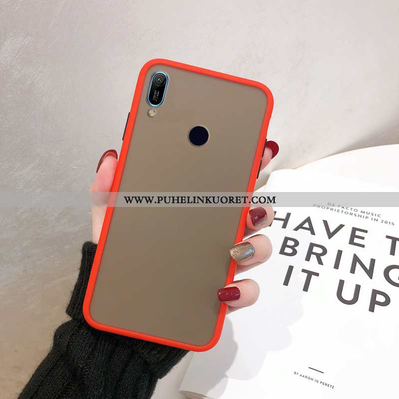 Kuori, Kuoret Huawei Y6s Silikonikuori Suojaus Kuori Kotelo Puhelimen Punainen