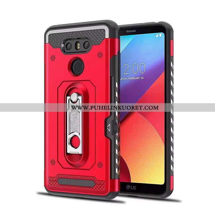 Kuori, Kuoret Lg G6 Suuntaus Puhelimen Kuori Kortti Jauhe Pinkki