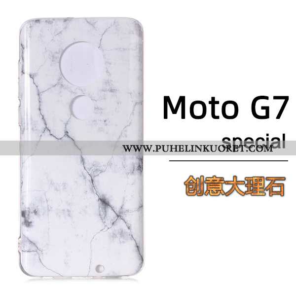Kuoret, Kotelo Moto G7 Tila Musta L Puhelimen Kuori Mustat