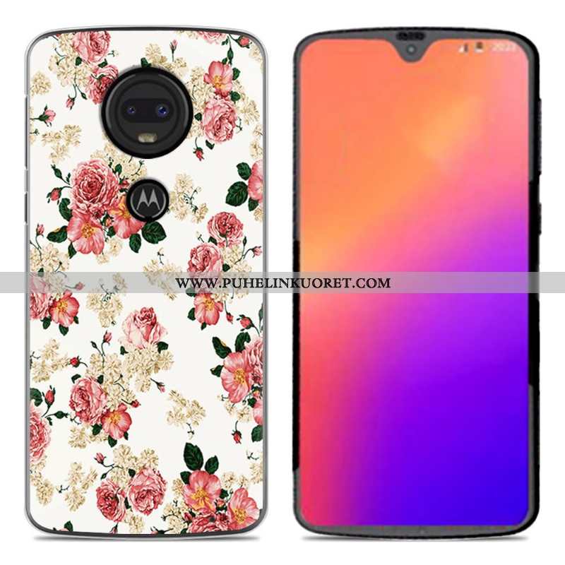 Kuori, Kuoret Moto G7 Persoonallisuus Luova Kuori Puhelimen Silikonikuori Pinkki