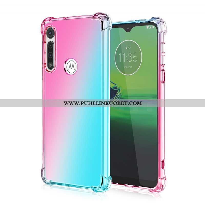 Kotelo, Kuori Moto G8 Power Lite Kaltevuus Murtumaton Puhelimen Jauhe Pinkki