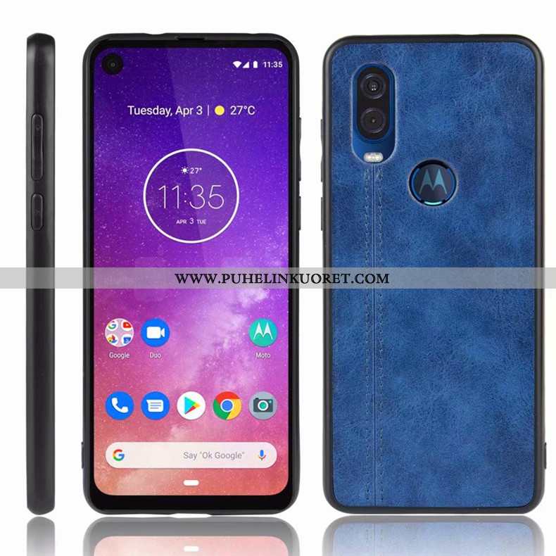 Kuori, Kuoret Motorola One Vision Suojaus Puhelimen Tummansininen Kuori All Inclusive Tummansiniset
