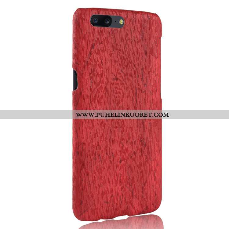 Kuori, Kuoret Oneplus 5 Puu Suojaus Violetti Kukkakuvio Kuori