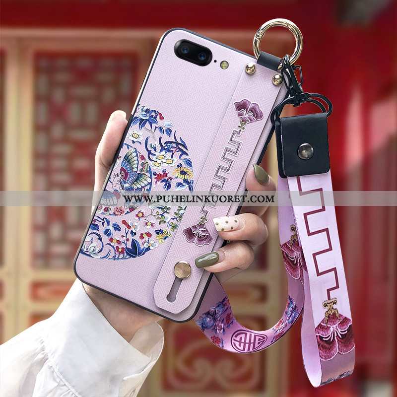 Kuoret, Kotelo Oneplus 5 Suojaus Ripustettavat Koristeet Silikoni Puhelimen Kiinalainen Tyyli Punain