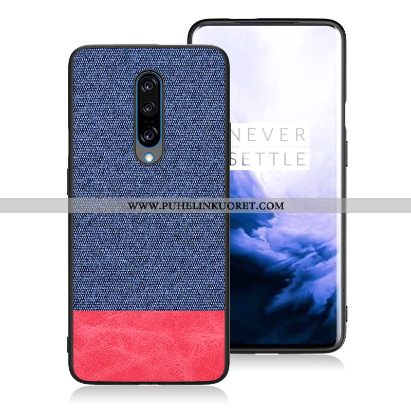 Kuoret, Kotelo Oneplus 7 Pro Pehmeä Neste Valo Ultra Silikoni Suojaus Punainen