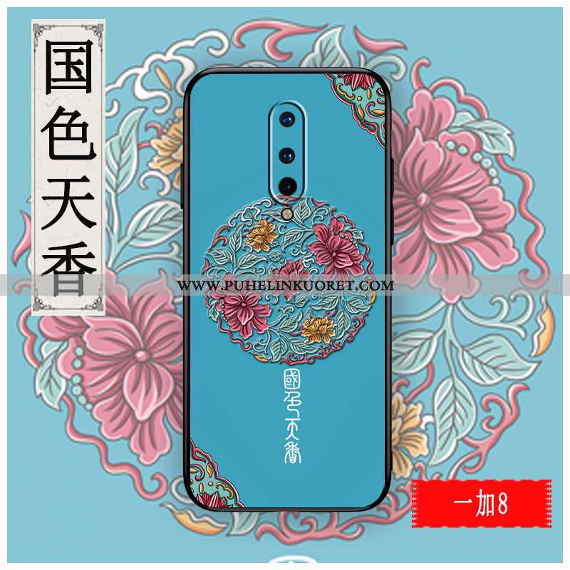Kuoret, Kotelo Oneplus 8 Persoonallisuus Luova Suuntaus Pehmeä Neste Puhelimen Punainen