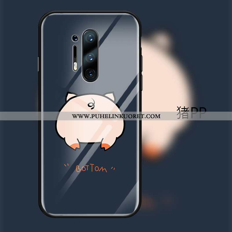 Kotelo, Kuori Oneplus 8 Pro Ihana Suojaus Sarjakuva Puhelimen Lasi Mustat