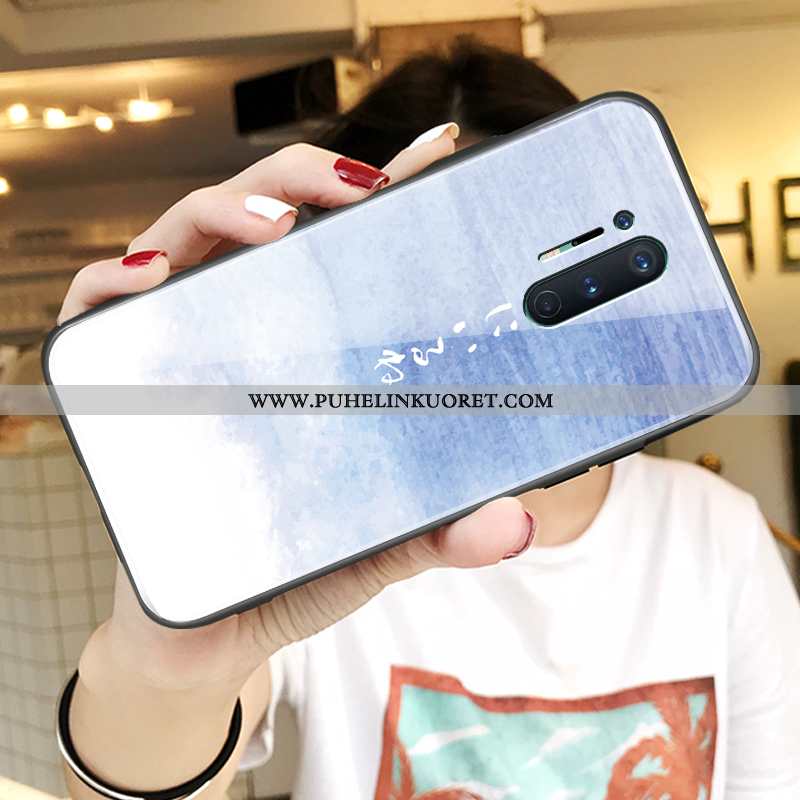 Kuoret, Kotelo Oneplus 8 Pro Pehmeä Neste Valo Puhelimen Luova Persoonallisuus Pinkki
