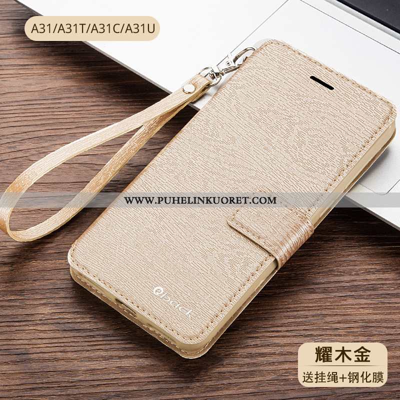 Kotelo, Kuori Oppo A31 Suojaus Nahkakuori All Inclusive Puhelimen Murtumaton Sininen