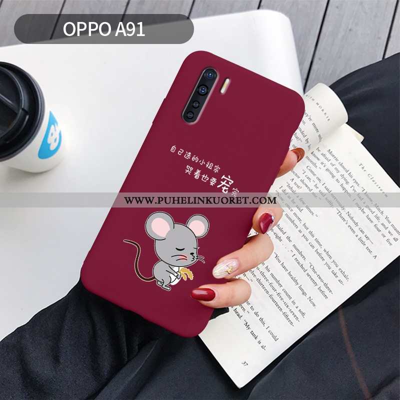 Kuori, Kuoret Oppo A91 Luova Ihana Kustannukset Kuori Persoonallisuus Punainen
