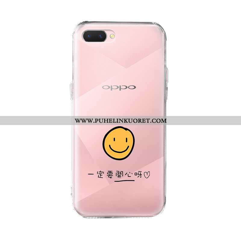 Kuori, Kuoret Oppo Ax5 Suojaus Läpinäkyvä Puhelimen Kuori Sarjakuva Pinkki