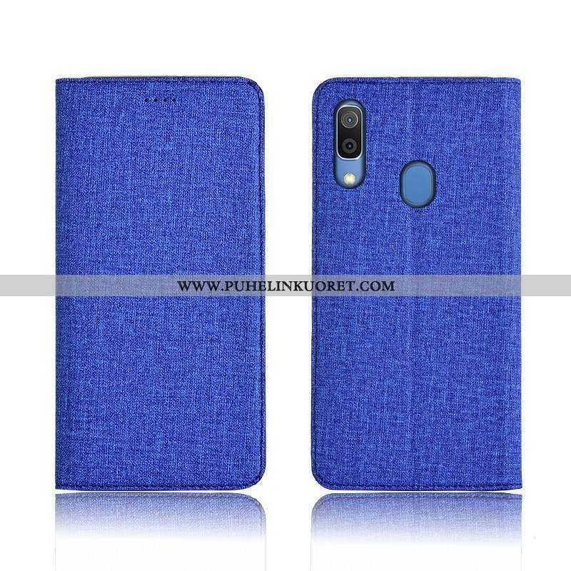 Kotelo, Kuori Samsung Galaxy A20e Suojaus Silikoni Simpukka All Inclusive Kotelo Harmaa