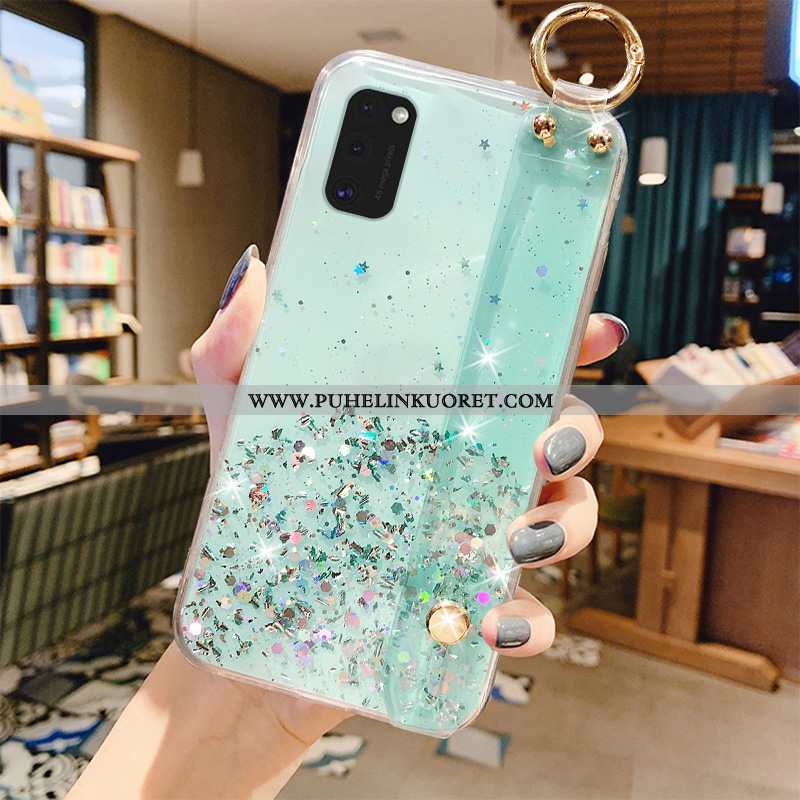 Kotelo, Kuori Samsung Galaxy A41 Pehmeä Neste Suojaus Jauhe All Inclusive Tuki Valkoinen