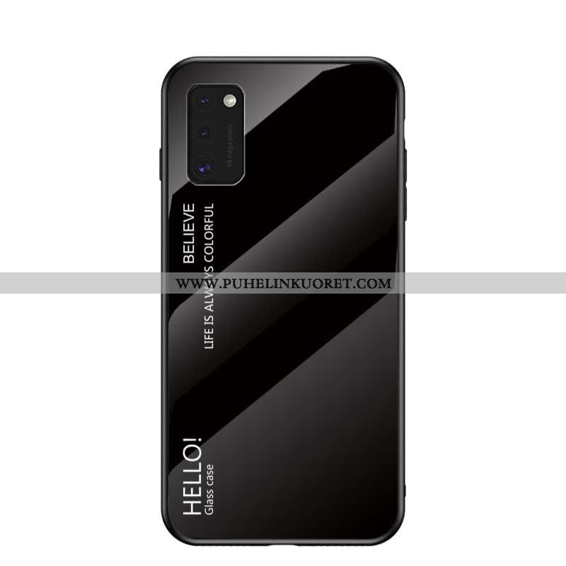 Kuori, Kuoret Samsung Galaxy A41 Tila Suuntaus Net Red Sininen Maalaus