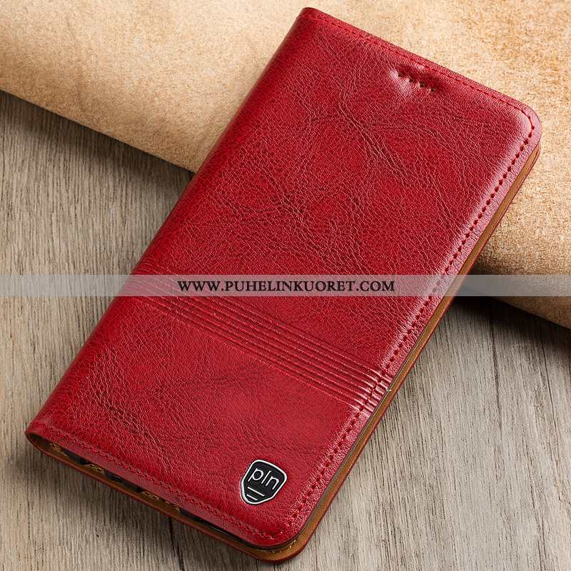 Kuori, Kuoret Samsung Galaxy Note 10 Nahkakuori Suojaus Puhelimen Tähti Ruskea