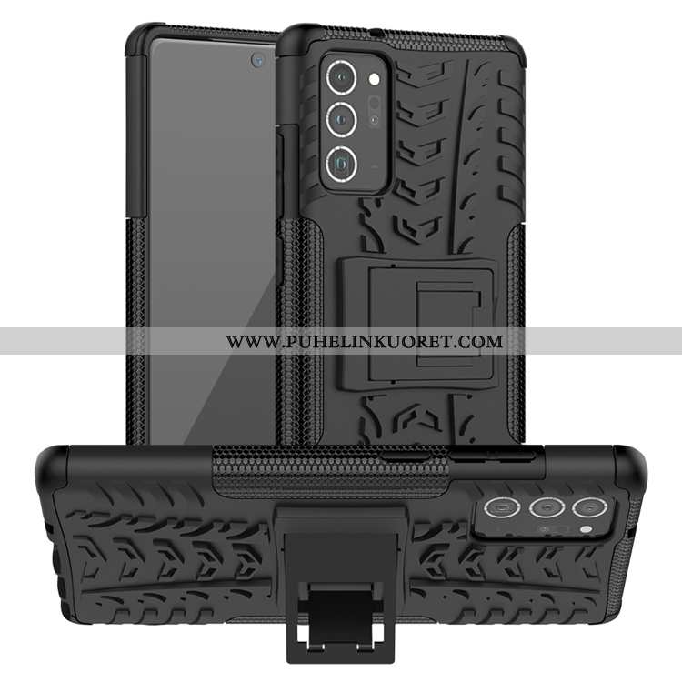 Kuoret, Kotelo Samsung Galaxy Note20 Ultra Silikoni Puhelimen Liukumaton Tähti All Inclusive Mustat