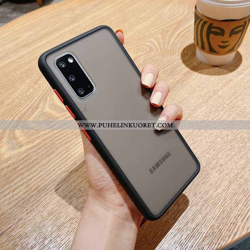 Kotelo, Kuori Samsung Galaxy S20 Silikoni Tila Pesty Suede Suuntaus Punainen