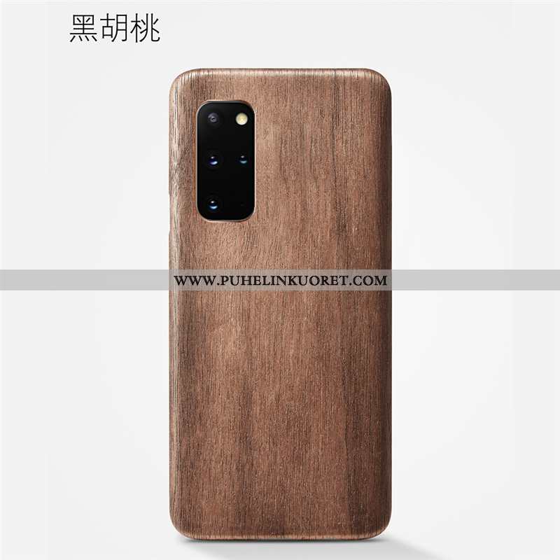 Kuoret, Kotelo Samsung Galaxy S20+ Puu Suojaus Tähti Puhelimen Mustat