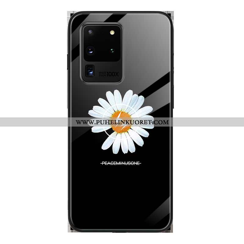 Kuori, Kuoret Samsung Galaxy S20 Ultra Luova Suuntaus Lasi Suojaus Persoonallisuus Mustat