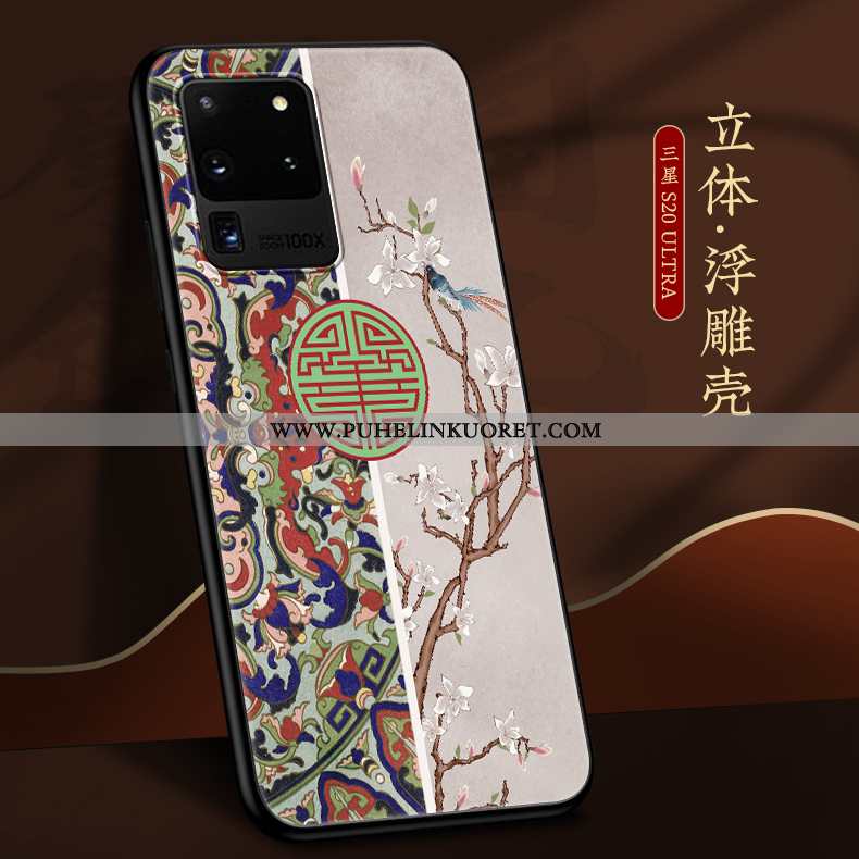 Kotelo, Kuori Samsung Galaxy S20 Ultra Ultra Pehmeä Neste Valo Ripustettavat Koristeet Pesty Suede S