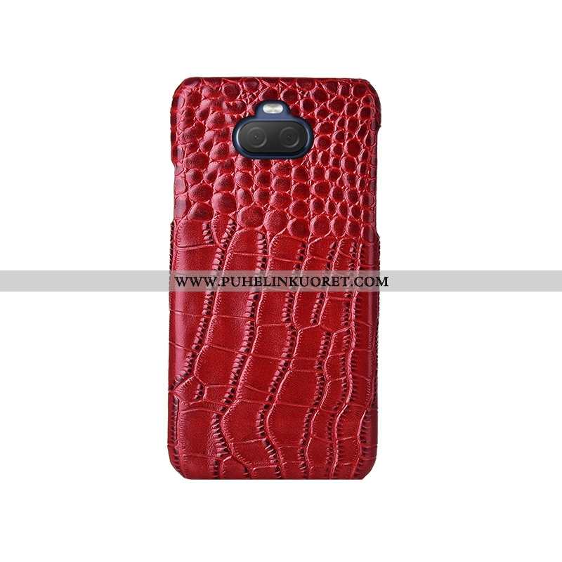 Kuori, Kuoret Sony Xperia 10 Plus Suojaus Tila Kotelo Takakansi Punainen