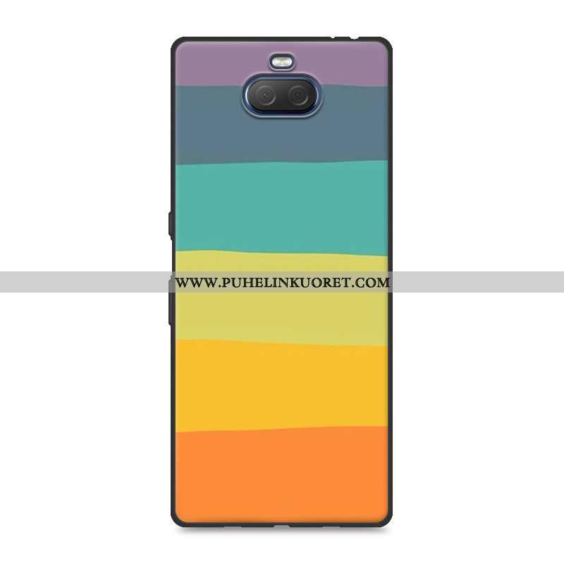 Kotelo, Kuori Sony Xperia 10 Plus Suuntaus Pehmeä Neste Murtumaton All Inclusive Naarmu Keltaiset