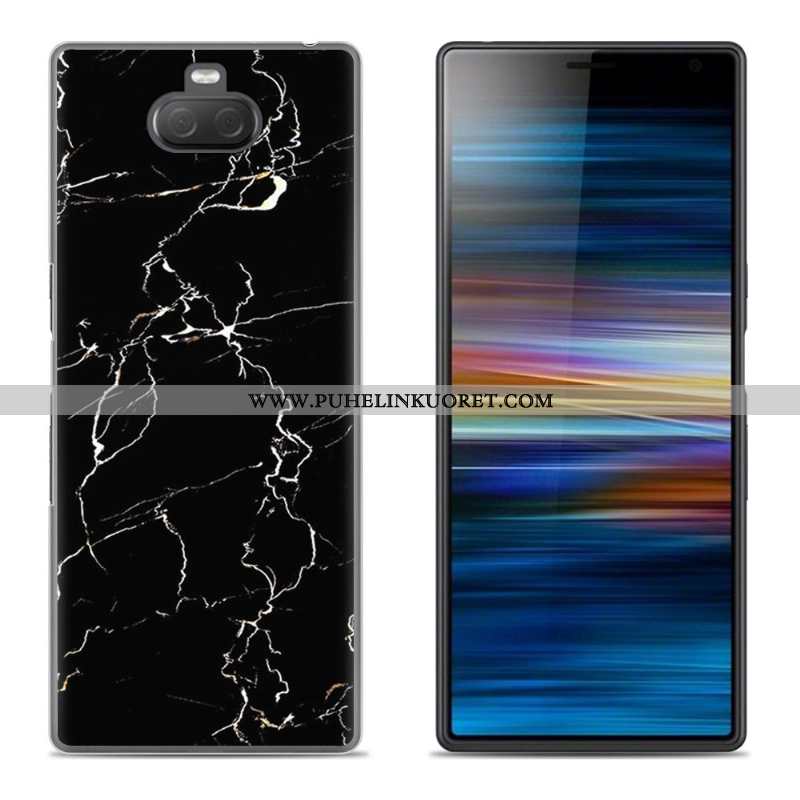 Kuoret, Kotelo Sony Xperia 10 Plus Pehmeä Neste Silikoni Vihreä Hemming