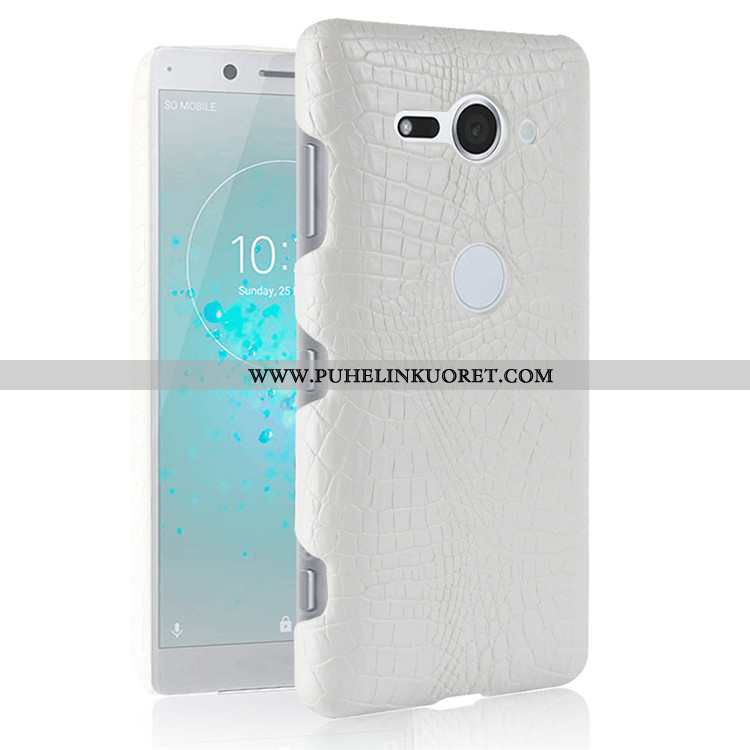 Kuori, Kuoret Sony Xperia Xz2 Compact Kukkakuvio Vuosikerta Puhelimen Musta Kotelo Mustat