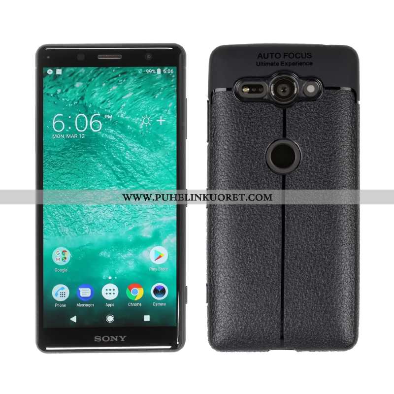 Kuoret, Kotelo Sony Xperia Xz2 Compact Puhelimen Tummansininen Kuori Tummansiniset