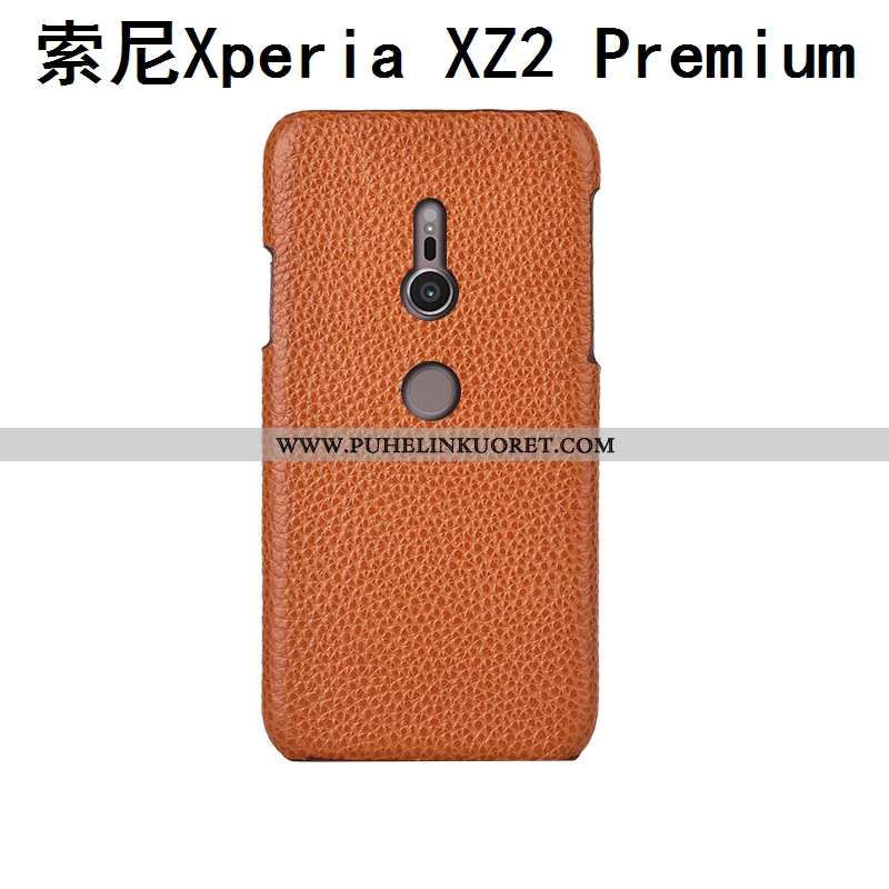 Kotelo, Kuori Sony Xperia Xz2 Premium Suojaus Tila Murtumaton Ylellisyys Mustat