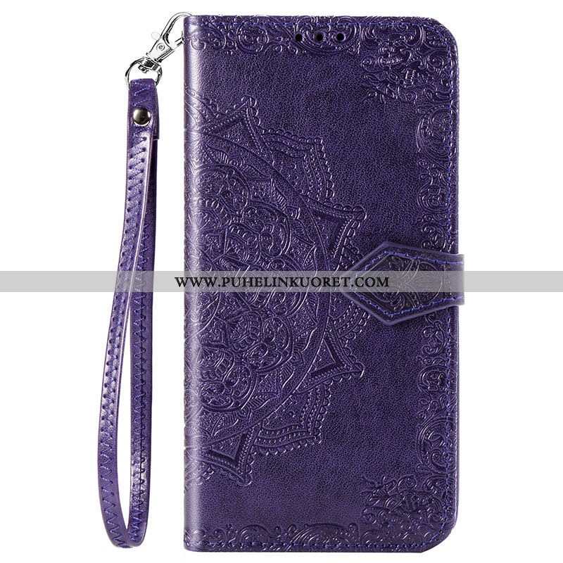 Kuoret, Kotelo Xiaomi Mi 10 Nahkakuori Puhelimen All Inclusive Pieni Kuoret Violetti