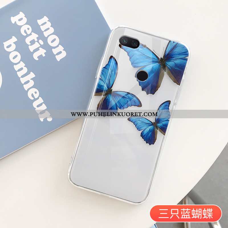 Kuoret, Kotelo Xiaomi Mi 8 Lite Luova Sarjakuva Valo Punainen Kuori Pinkki