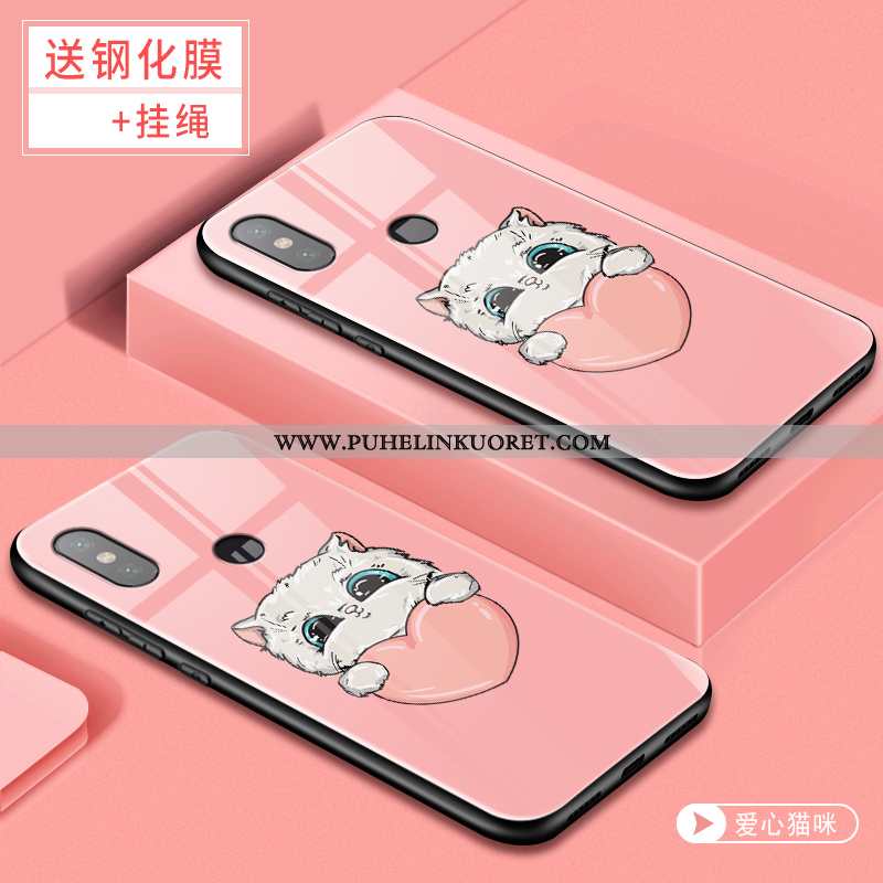 Kotelo, Kuori Xiaomi Mi 8 Silikoni Suojaus Ihana Luova Pinkki