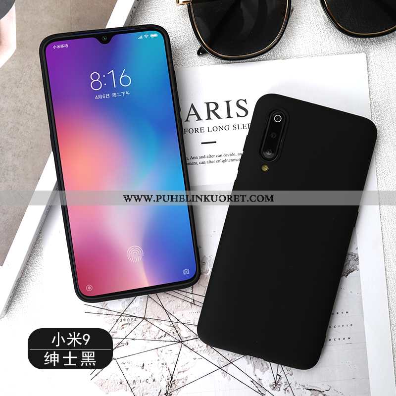 Kotelo, Kuori Xiaomi Mi 8 Pehmeä Neste Silikoni Murtumaton Punainen Sininen