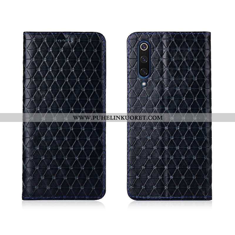 Kuoret, Kotelo Xiaomi Mi 9 Lite Aito Nahka Pehmeä Neste Puhelimen Uusi Kuoret Ruskea