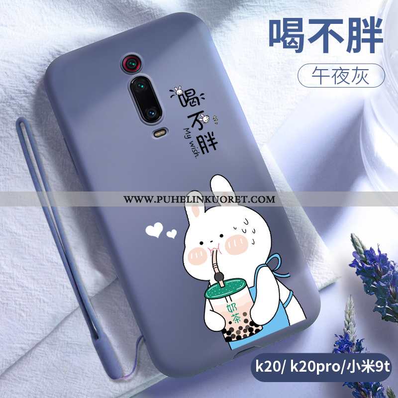 Kuoret, Kotelo Xiaomi Mi 9t Pro Ihana Suuntaus Pehmeä Neste Punainen Puhelimen Harmaa
